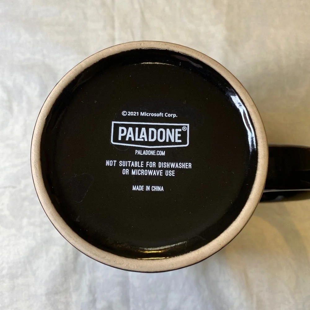 Xbox Gaming Mug Paladone 2021 Black Green Controller Coffee Cup Gamer